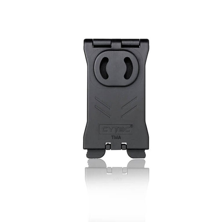 Molle clip T - Serie Cytac® - Rectangular, black