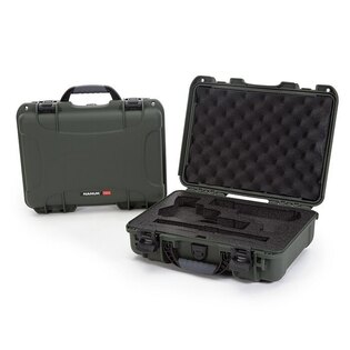 Nanuk® 910 resistant waterproof case with foam for 2× Classic Pistol