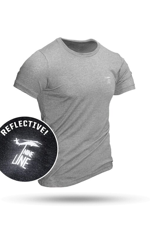 Nine Line® Athletic Reflective Dropline Logo T-shirt