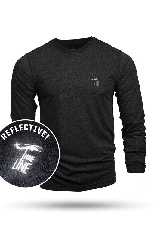 Nine Line® Reflective Dropline Logo long sleeve shirt