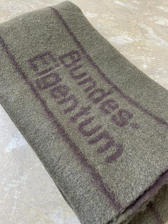 Original Bundeswehr blanket, new