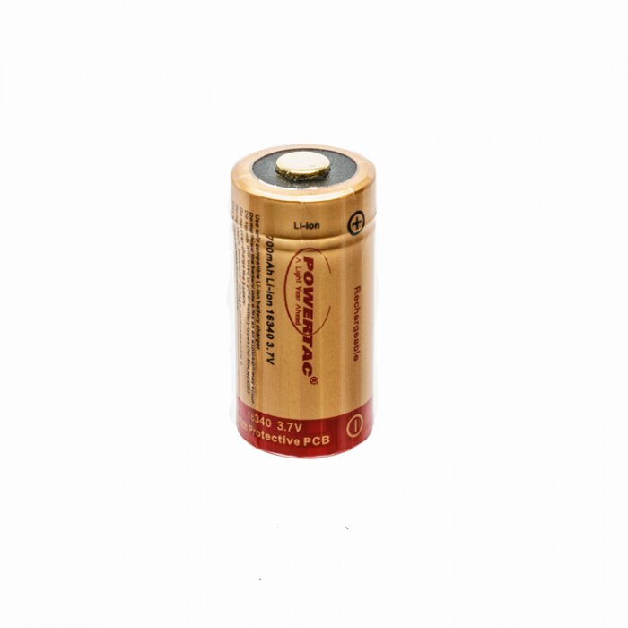 RCR123A Rechargeable Battery PowerTac®