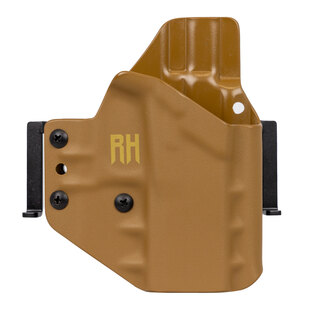 RH Holsters® OWB Frogy Glock 43/43X/43X Rail - external pistol holster/half SweatGuard