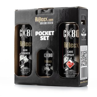 Riflecx® POCKET Handgun Cleaning Set