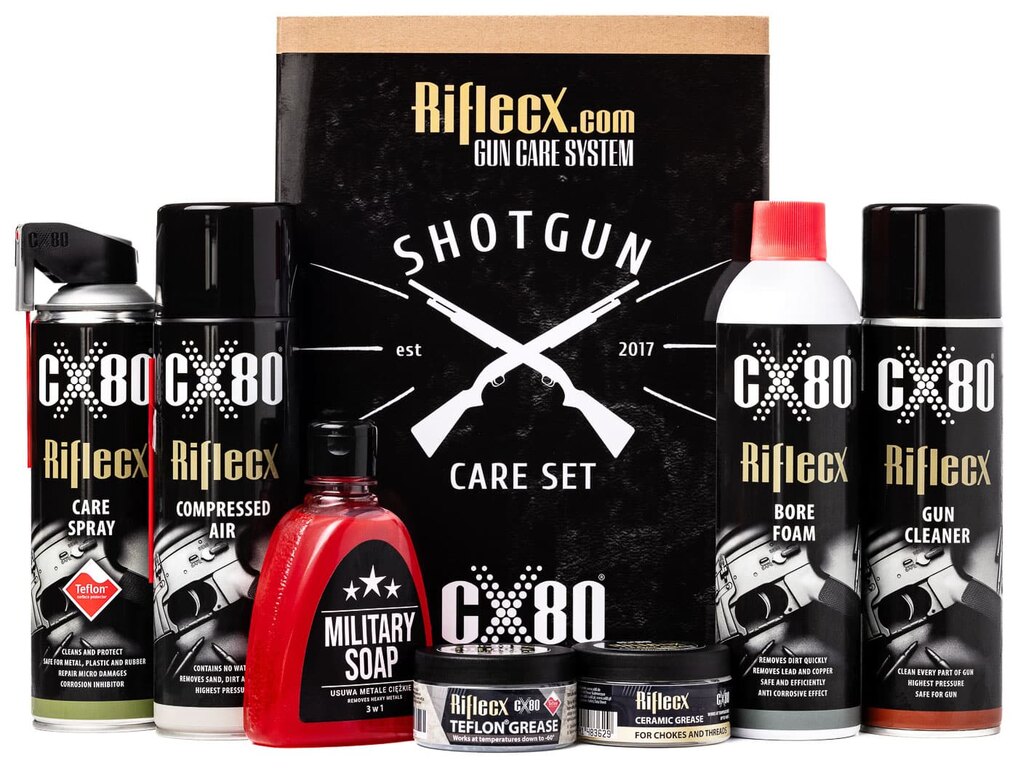 Riflecx® SHOTGUN cleaning kit for shotguns