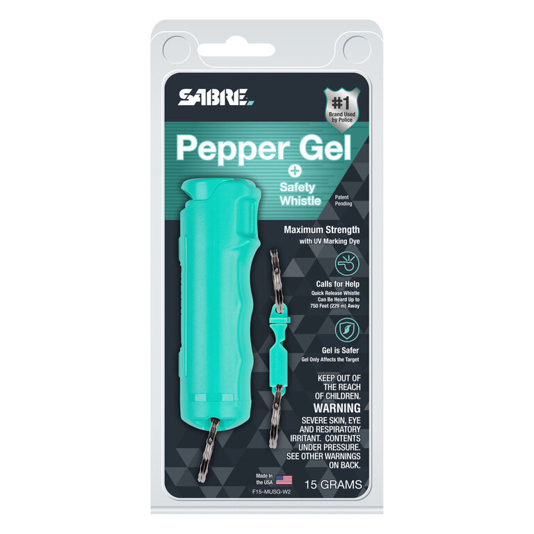 Sabre Red® 2-in-1 pepper spray / whistle