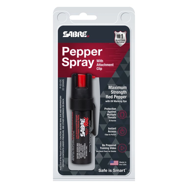 Sabre Red® Compact defense spray with clip