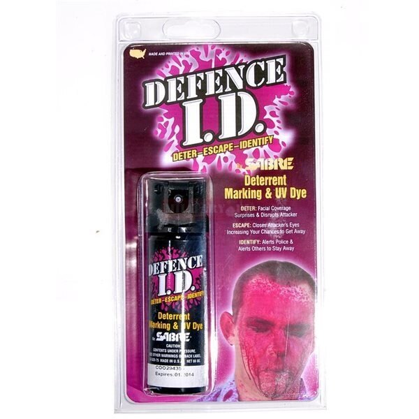 Sabre Red® ID Purle defense marker, stream