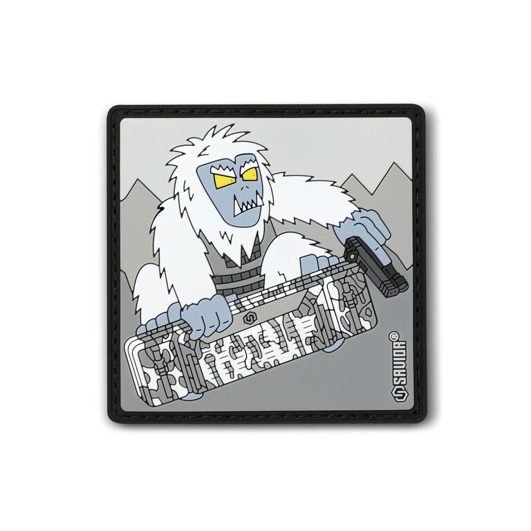 Savior® Patch Snowboarding Yeti