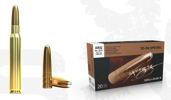 Sellier & Bellot® XRG cartridges / 30-06 Spring. / 11.7g - 180 grs / 20 pcs