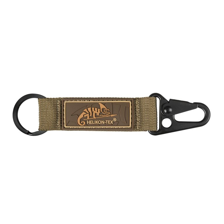 SNAP HOOK KEYCHAIN WITH LOGO - NYLON