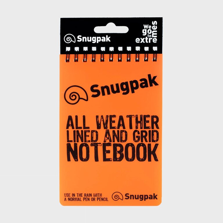 Snugpak® Water Resistant Notebook, lined, squared