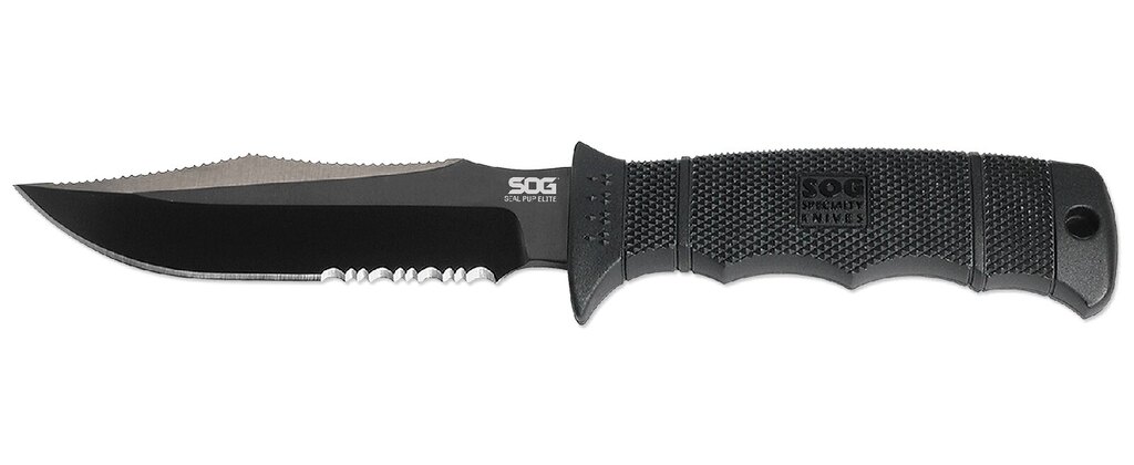 SOG® Seal Pup Elite, Kydex® sheath - black