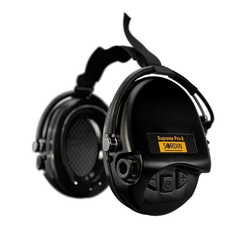 Sordin® Supreme Pro-X Neckband Electronic Earmuffs