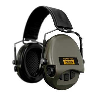 Sordin® Supreme Pro-X Slim Electronic Earmuffs 