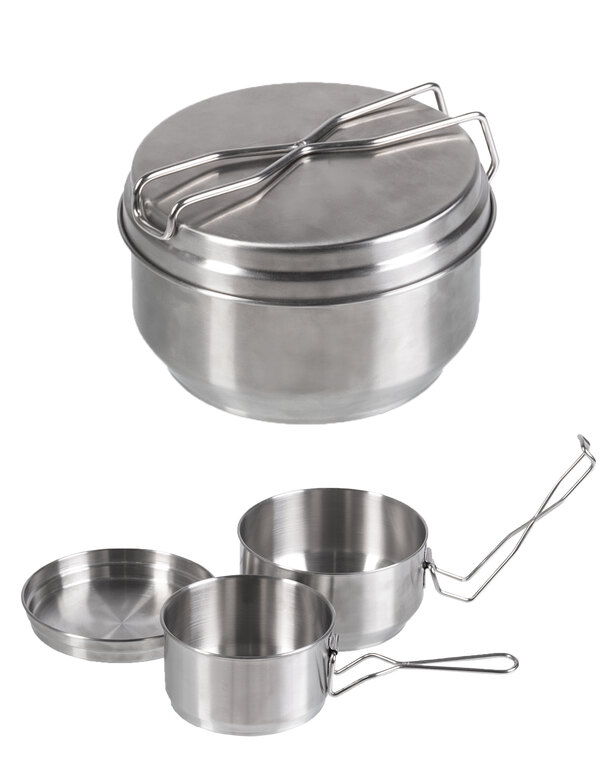 Stainless 3-piece set Mil-Tec®