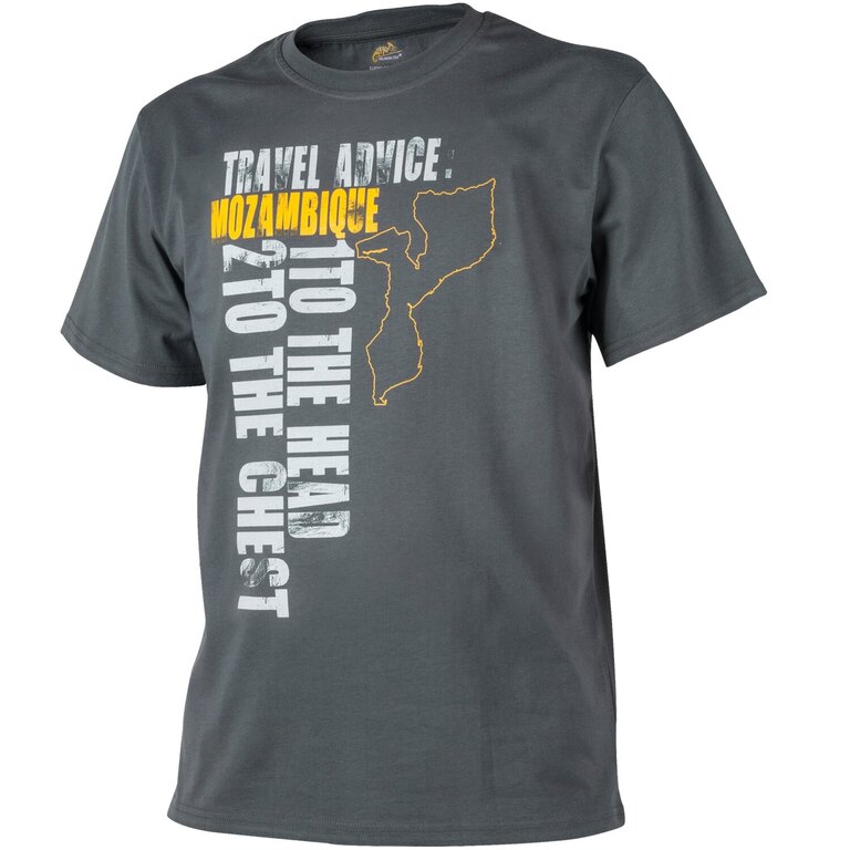 T-SHIRT (TRAVEL ADVICE: MOZAMBIQUE) - COTTON