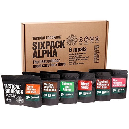  Tactical Foodpack® Tactical Six Pack Alpha